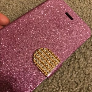 Brand New Purple Sparkly Phone Case